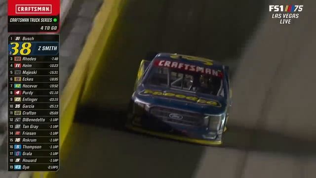 Серия грузовиков NASCAR: 2023 Victoria's Voice Foundation 200 в Лас-Вегасе: Основные события