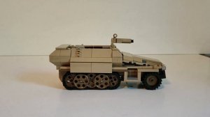 Sembo Blocks Lego SD. KFZ. 251 German Half Track Review