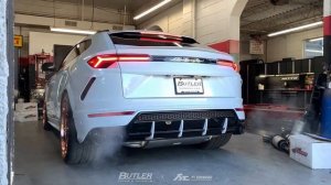 Lamborghini Urus Exhaust Sound  X Fi EXHAUST X Butler Tires and Wheels