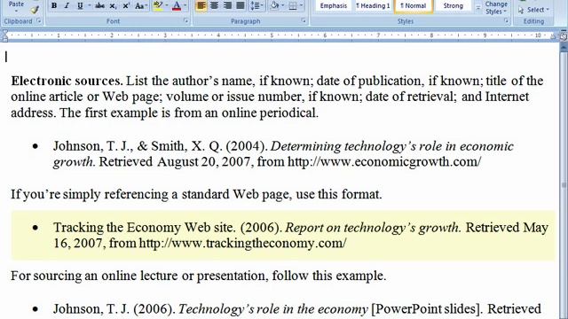 APA Formatting : How to Create a Reference List in APA Style смотреть онлайн