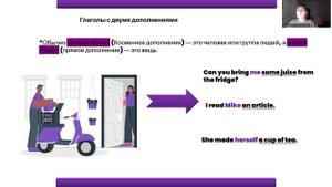 80th. Verbs with two objects