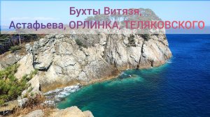 Спонтанная поездка В АНДРЕЕВКУ поехали на красивые бухты Витязя бухта Астафьева ОРЛИНКА ТЕЛЯКОВСКОГО