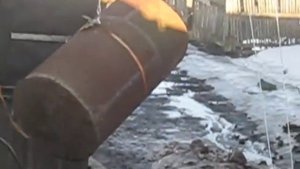 самодельный подъёмный кран