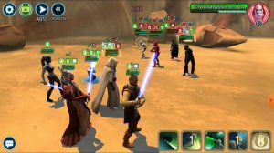 мЛюк против лКайло/ JML vs SLKR - (SWGOH - RH Alliance)