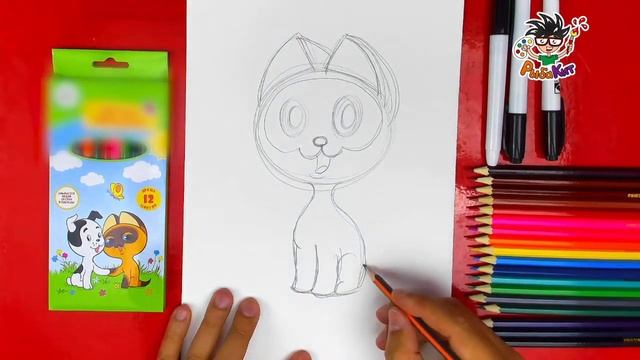 Мультики из СССР рисуем - РыбаКит папа рисует смотреть онлайн