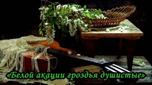Романс «Белой акации гроздья душистые»