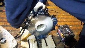 Запуск Kubota D722