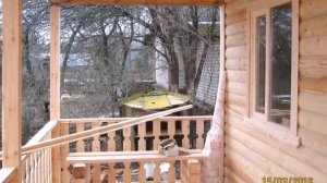 Дом из бруса с эркером. Обзор строительства дома 6х8 с мансардой по индивидуальному проекту