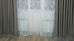 Пол дня вешали шторы и тюль. Между делом закатала томатный сок.