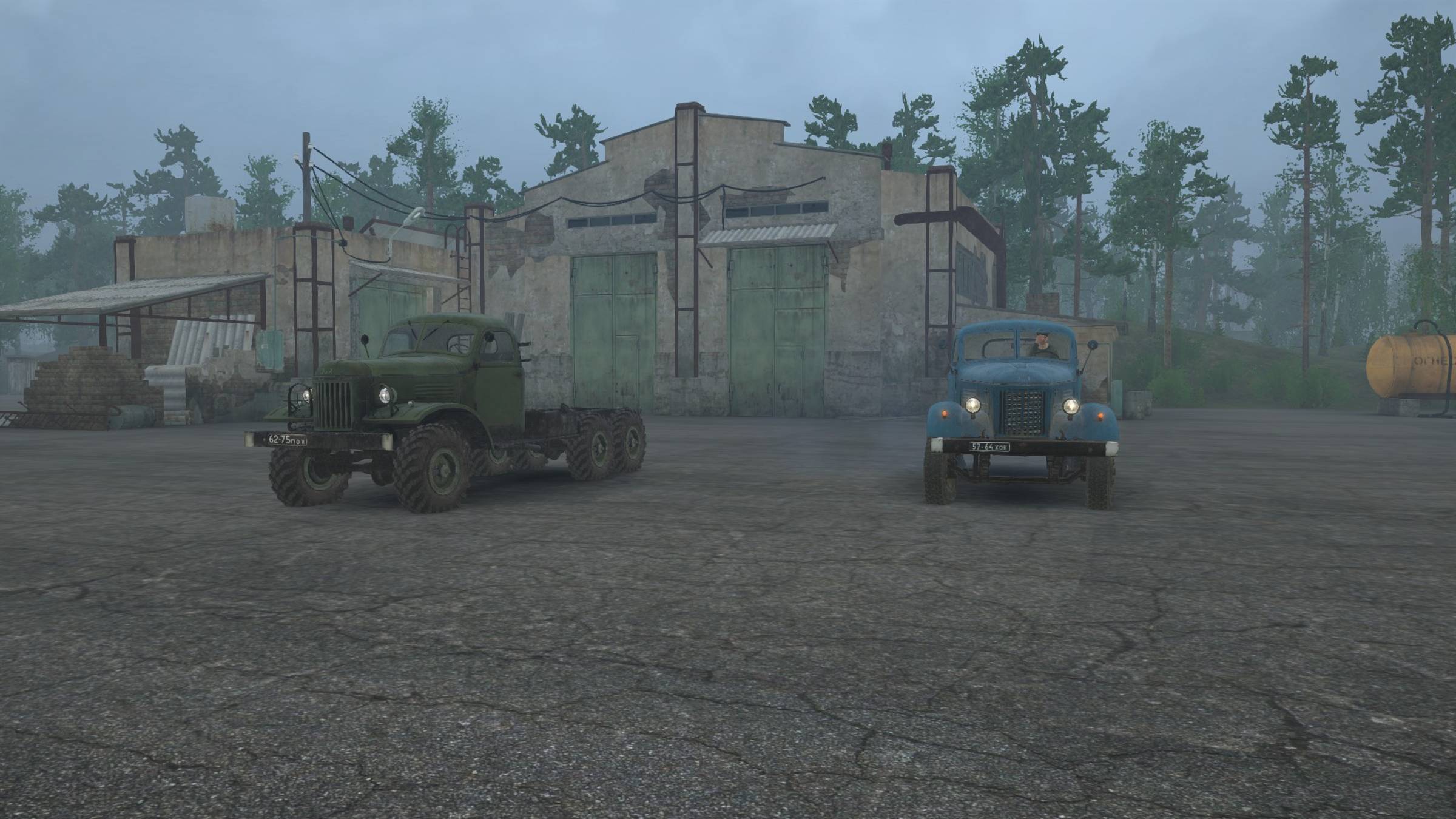ЗиЛ -164  и 157  для  Spintires MudRunner