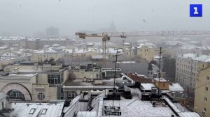 В Москве и Подмосковье выпал первый снег