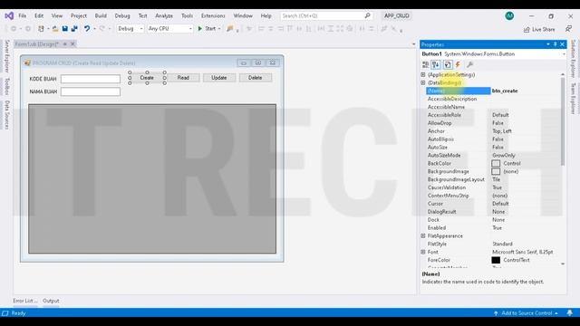 Simple code VB.Net & SQL Server, buat Program CRUD gak sampe 10 menit! смотреть онлайн