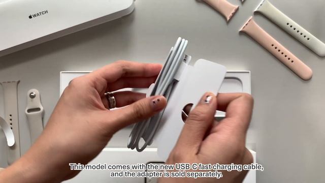 Apple Watch Series 7 41mm with Starlight Sport Band Unboxing | EveryJuan Studio