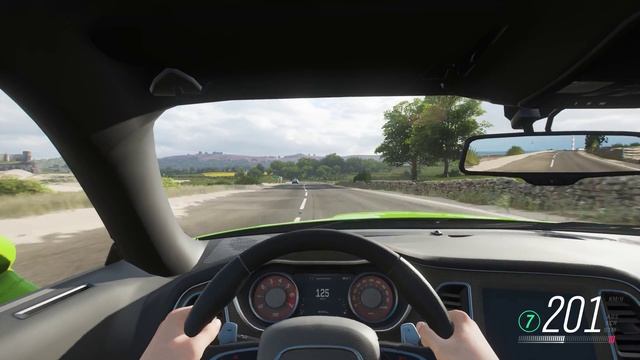 Forza Horizon 4 Dodge challenger hellcat gameplay 4k max settings 60 fps смотреть онлайн