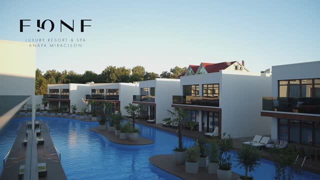 Виллы в отеле Fюnf Luxury Resort & SPA Anapa Miracleon 5*