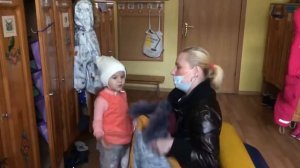 Вышли в детский садик первый день!😉