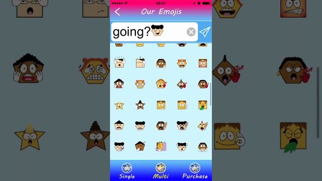 Emoji & Face IOS Custom Emoji & QWERTY Color Keyboard, Custom Emoji + Text Inline Solution!