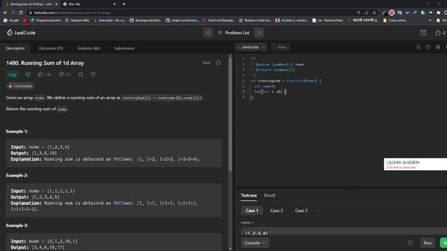 #14 LeetCode JavaScript 100 algorithm challenges: Bangla JavaScript Problem Solving