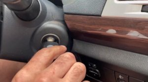 Foton Tunland Service indicator reset