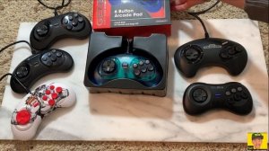 *NEW* Sega Genesis Retrobit 6-button Controller unboxing!