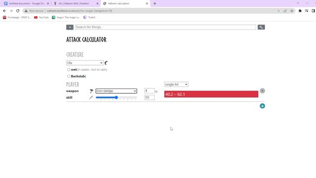 Valheim - Why Upgrading Your Weapons Is Good Part 1 - A Mathematical View