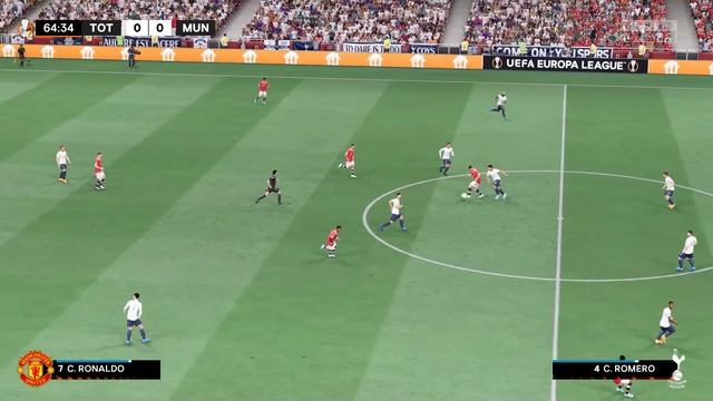 Tottenham Hotspur vs Manchester United - Erik Ten Hag New Squad - Europa League - Full Gameplay смотреть онлайн