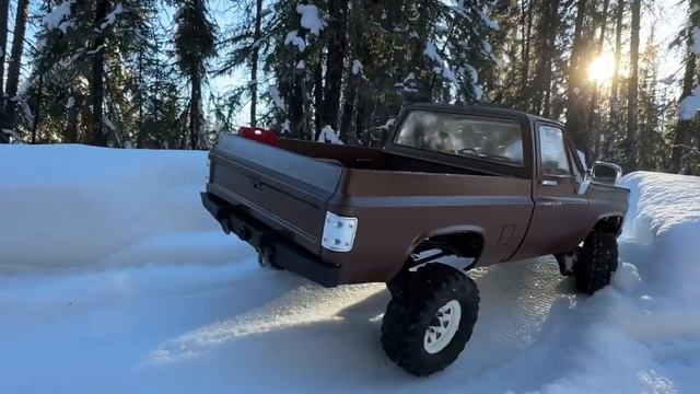 RC4WD Chevrolet Scottsdale TRX4 AKA “Brownie” #rc #shrinkrc #trx4