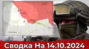 Взятие Цукурино и обстановка в районе Любимовки. Сводка на 14.10.2024