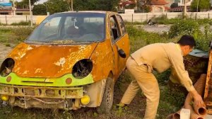 Авто-Электрик подобрал машину и превратил ее в новую машину