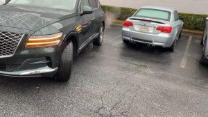 2021 Genesis GV80 Self Parking from key fob