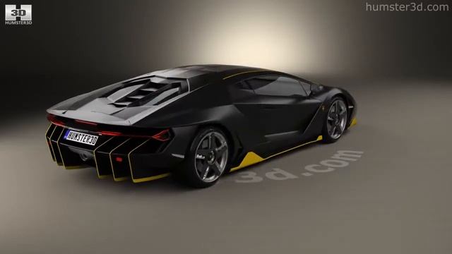 Lamborghini Centenario 2020 3D model by 3DModels.org смотреть онлайн
