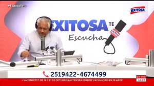 #GABRIELBUSTAMANTE #RADIOEXITOSA PROGRAMA SABATINO 16/10/21