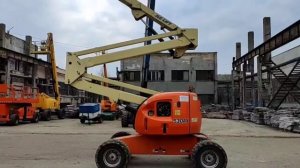 Демонстрация работы коленчатого подъемника JLG 510AJ