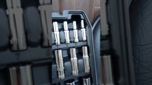 распаковка набора инструментов 219 предметов NEW EPOCH  в кейсе