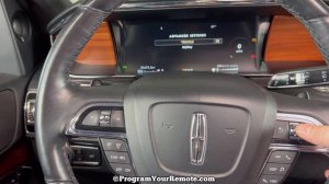 How To Reset Oil Life On 2018 - 2021 Lincoln Navigator - Oil Change Service Interval Light Reset