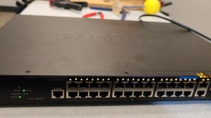 D-Link-Dgs-1520-28mp, Power LED Blinking Issue