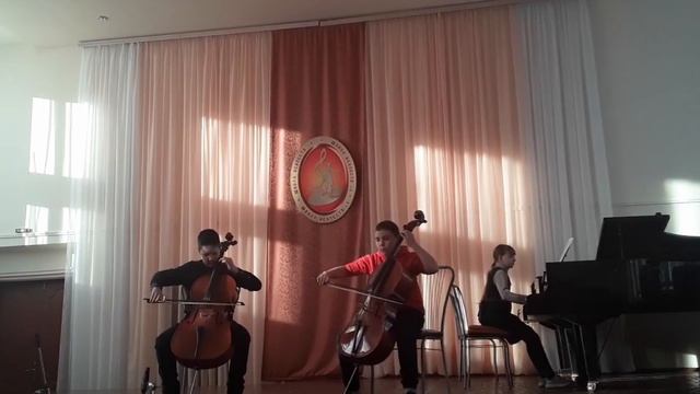 Т. Ярошенко «Воспоминание» / В. Жубинская «Весёлые ребята» - Инструментальное трио