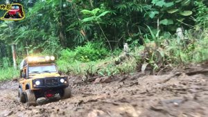 RC ADVENTURE LAND ROVER DEFENDER 90 TRYBUTE CAMEL TROPHY : 1/12 SCALE RC CARS (MN98 SPECIAL)