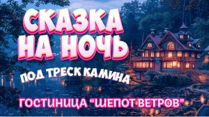 АСМР Сказка на Ночь под Треск Камина