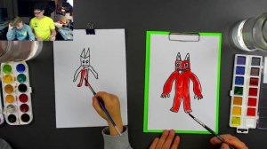 БанБан как нарисовать простые рисунки