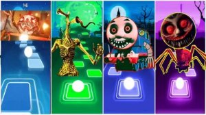 Evil Thomas Train 🌟 Scary Tom Thomas 🌟 Choo Choo Charles 🌟 Spider Thomas ⚡ Tiles Hop EDM Rush!