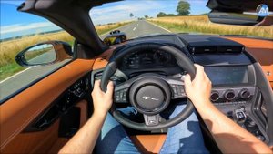 Jaguar F-Type R75 (575hp) | 0-100 & 100-200 km/h acceleration🏁 | by Automann in 4K