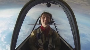 Первый полёт за штурвалом Як-52 с фигурами высшего пилотажа