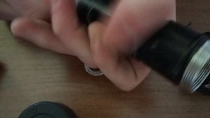 Разборка светодиодного фонарика