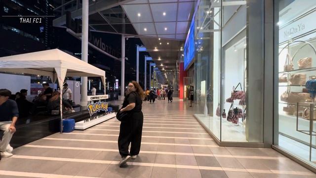 4k  | Downtown Bangkok from Pratunam /Central World Street food - Siam Paragon | November 2023