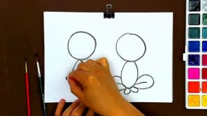 Сюрприз РАСКЛАДУШКА  РыбаКит папа рисует