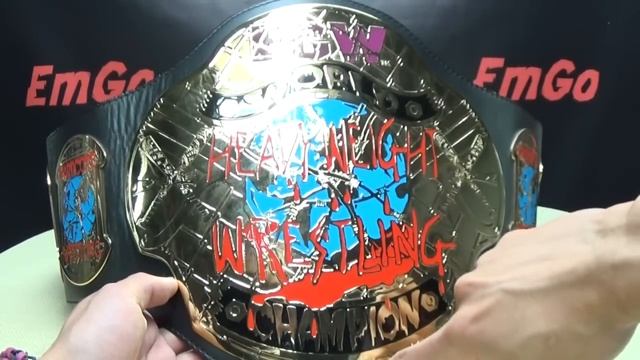 ECW WORLD HEAVYWEIGHT CHAMPIONSHIP TITLE REPLICA: EmGo's WWE Reviews N' Stuff