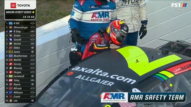 Серия NASCAR Xfinity в Атланте | ОСНОВНЫЕ МОМЕНТЫ NASCAR ON FOX
