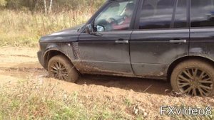 OFFROAD Range Rover - колея