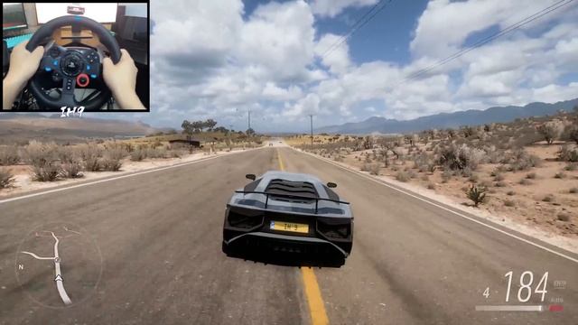 2016 Lamborghini Aventador Superveloce | Forza Horizon 5 | Free Roam Logitech G29 Gameplay смотреть онлайн